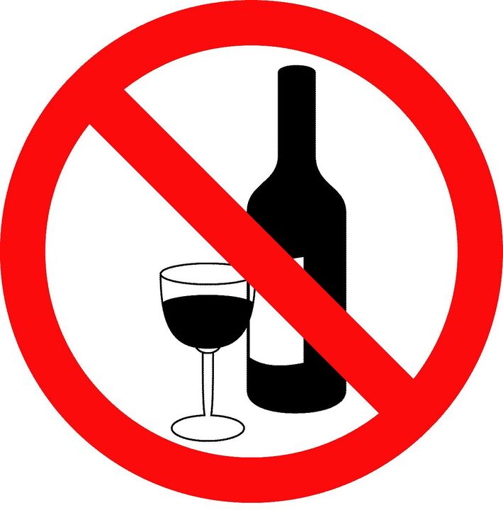 Vermeiden Sie Alkohol, während Sie Medikamente gegen chronische Prostatitis einnehmen