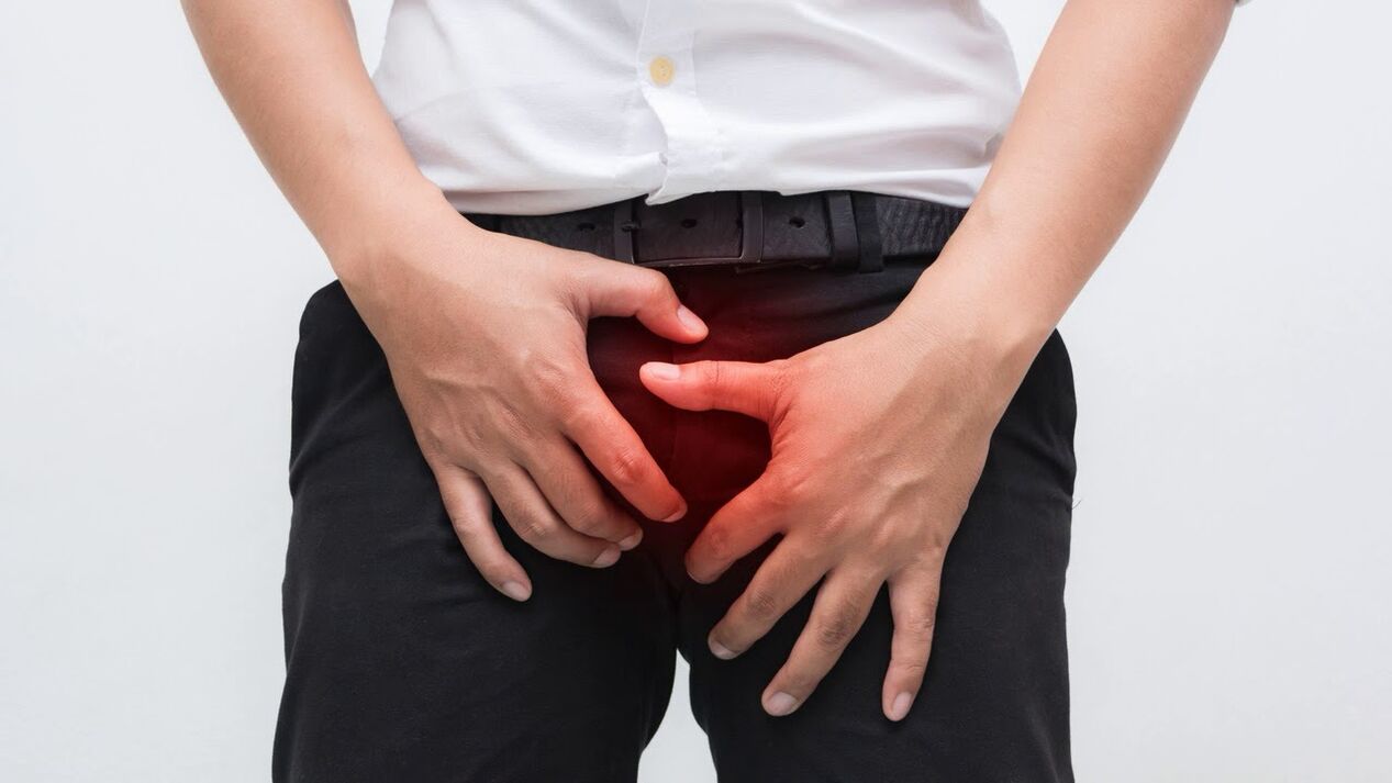 Leistenschmerzen als Symptom einer Prostatitis